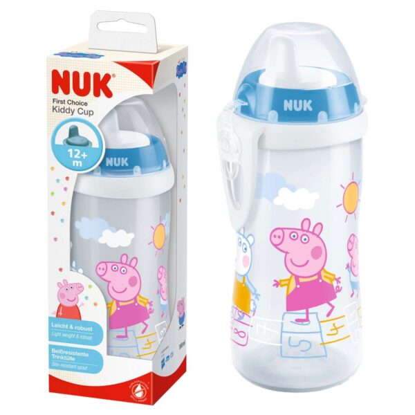 NUK First Choice Kiddy Cup 300ml (12m+) - Peppa Pig