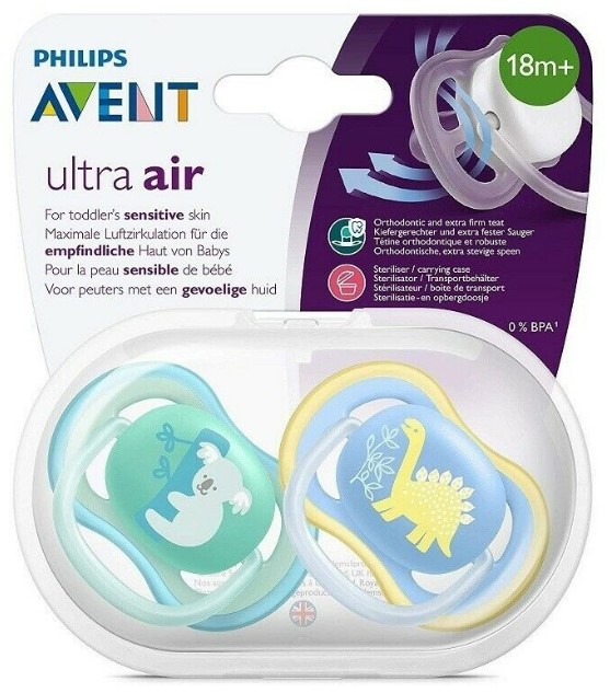 Philip Avent Ultra night air soother 18m+ - Babyworld Malta