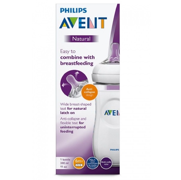 Avent hot sale bottle 6m+