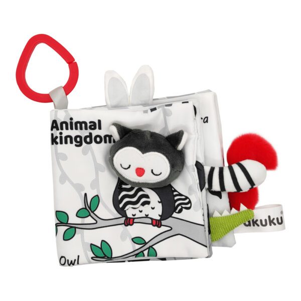 Akuku Sensory Book - Animal Kingdom Owl