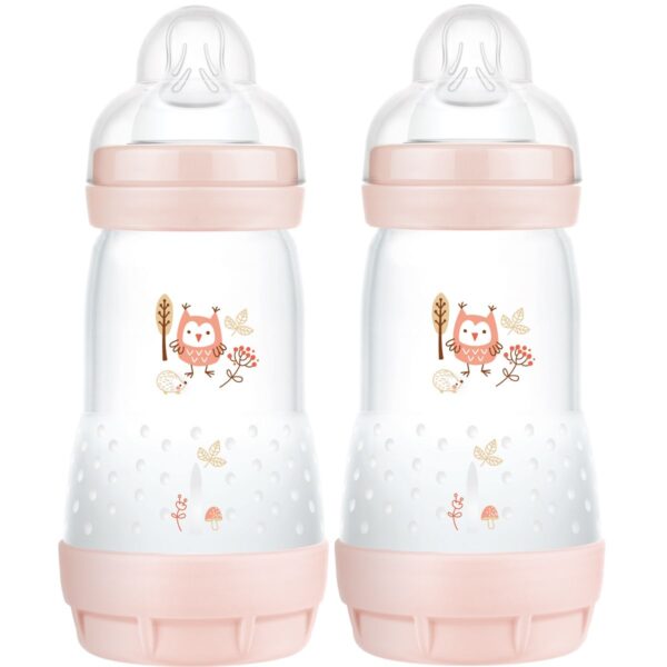 MAM Easy Start Anti-Colic 260ml Bottle (2+ months) Set of 2 -  Pink