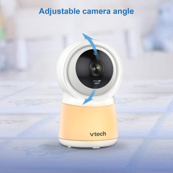 VTech 5" Smart Wi-Fi 1080p HD Video Baby Monitor with Remote Access - Image 3