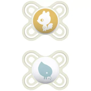 MAM Perfect Start Soother 0-2 Months (set of 2) - Ivory