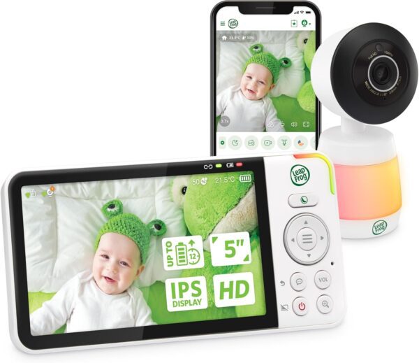 LeapFrog Smart WiFi Video Baby Monitor with Camera & Audio