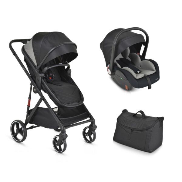 Moni Baby Stroller Marbella 2in1 - Black