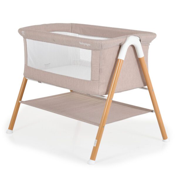 Moni Baby Crib Kalinihta - Beige - Image 2