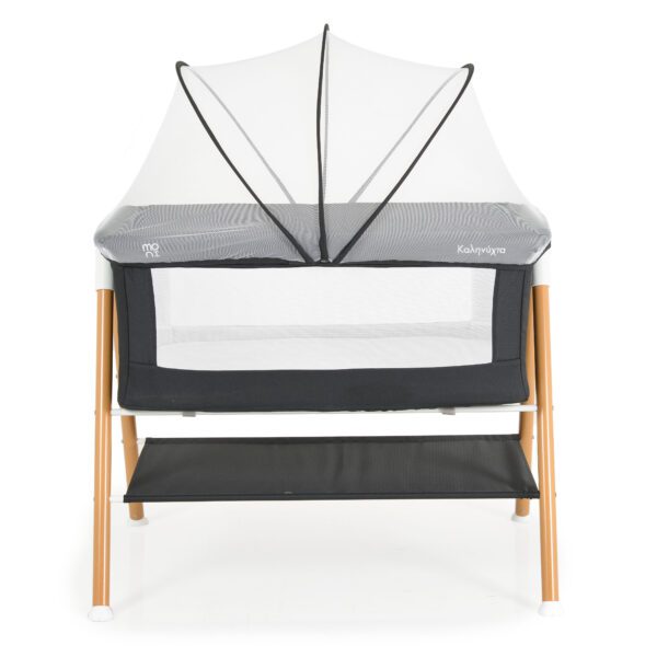 Moni Baby Crib Kalinihta - Black