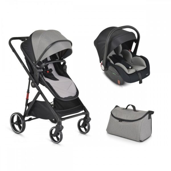 Moni Baby Stroller Marbella 2in1 - Grey