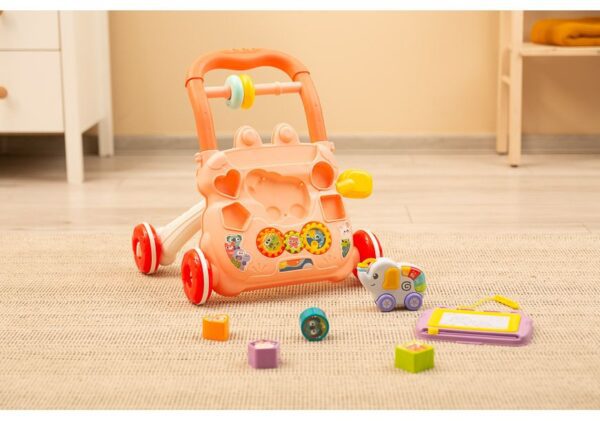 TOYZ Zoo Push Walker - Pink