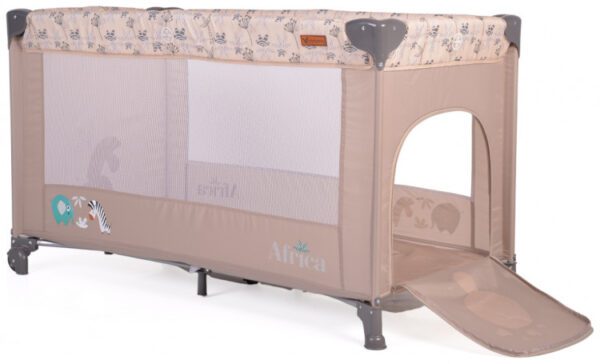 MONI Folding Cot Africa - Beige - Image 2