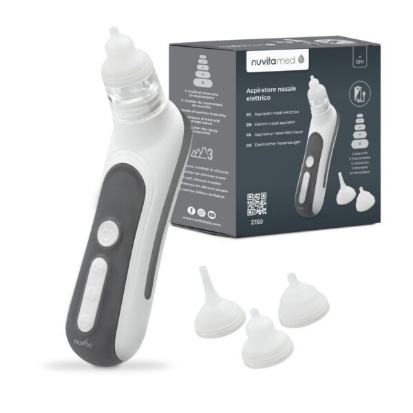 Nuvita Electric Nasal Aspirator With Rechargeable Battery