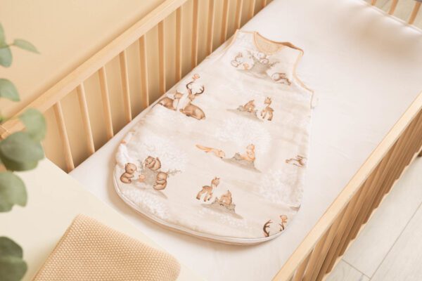 Baby Sleeping Bag (50x80) M - Grass Brown - Image 3