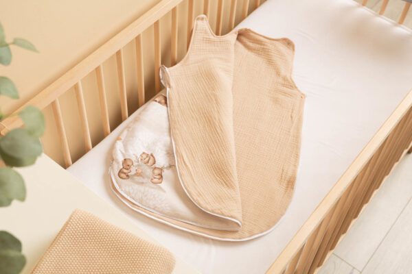 Baby Sleeping Bag (50x80) M - Grass Brown - Image 4