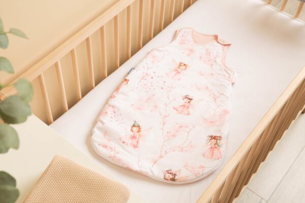 Baby Sleeping Bag (45x70) S - Fairies Pink - Image 4