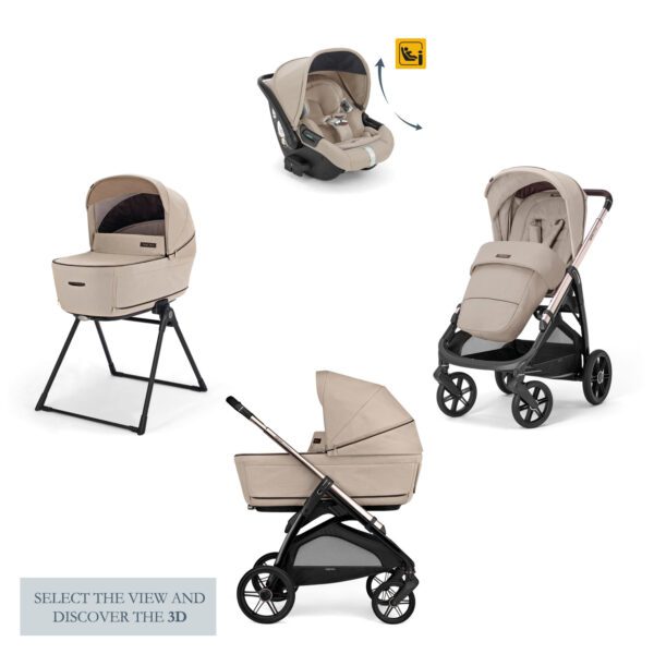 Inglesina Aptica 4in1 Travel System 2025 - Pashmina Beige