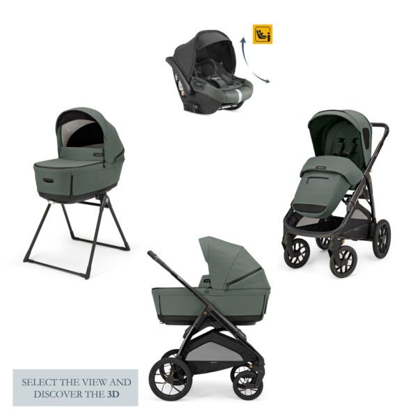 Inglesina Aptica XT 4in1 Travel System 2025 - Taiga Green