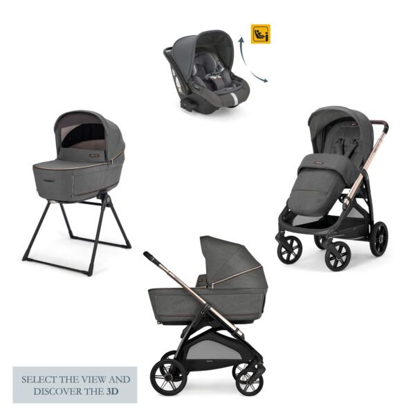 Inglesina Aptica 4in1 Travel System 2025 - Velvet Grey