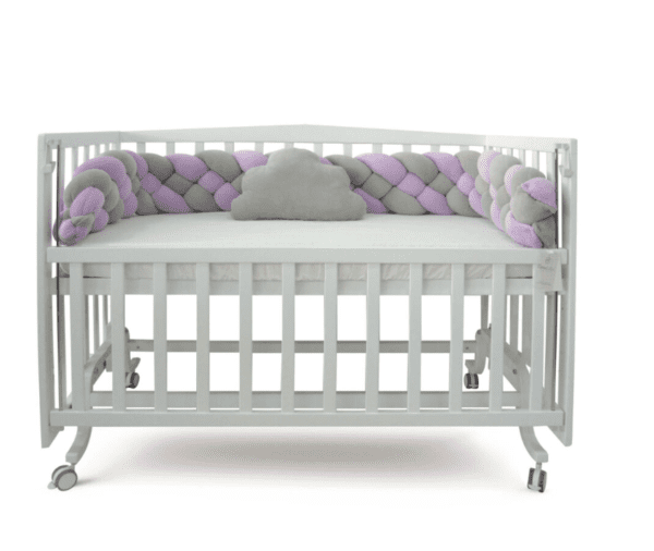 Aurora Braided Bedding Set - Lavender