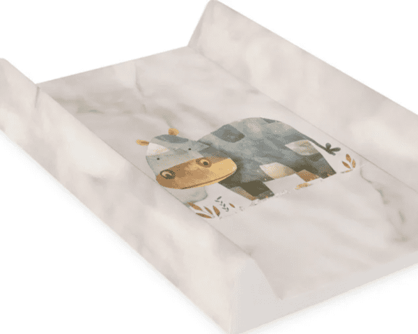 Soft Changing Mat Short (50x70) - Basic Cosy Hippo - Image 2