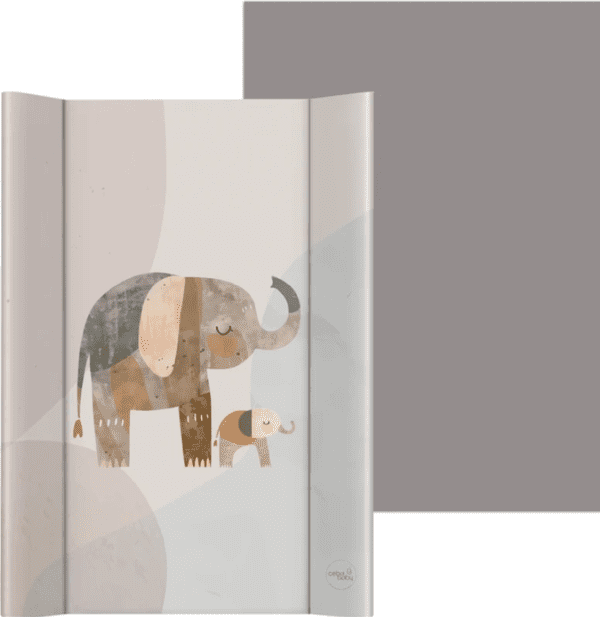 Soft Changing Mat Short (50x70) - Basic Elephant Family