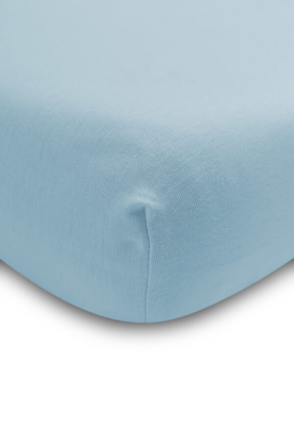 Deluxe Bed Sheet 120x60 - Blue - Image 2