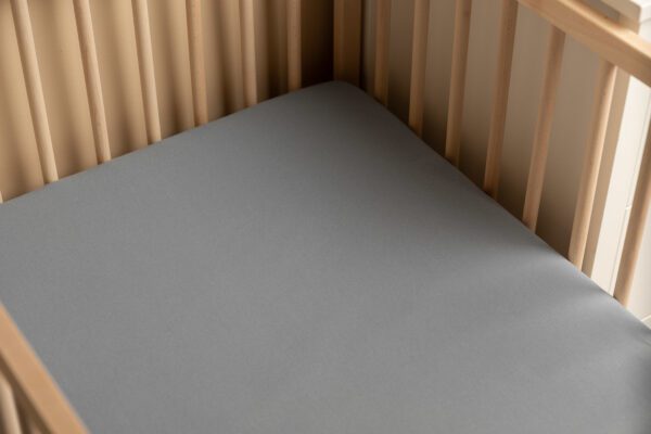 Deluxe Bed Sheet 120x60 - Grey - Image 3