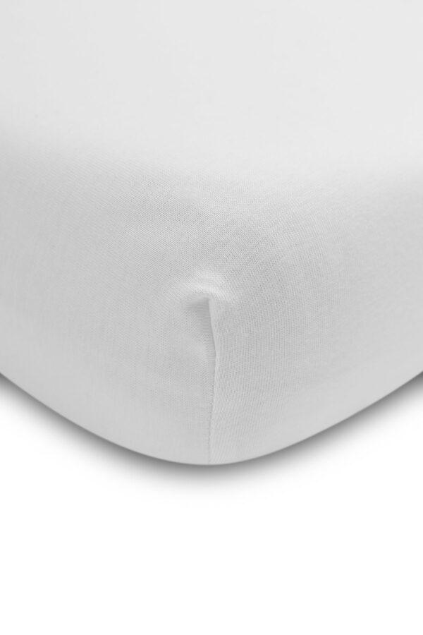 Deluxe Bed Sheet 120x60 - White - Image 2