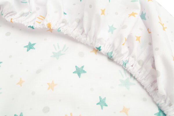 Printed Bed Sheet 60x120 - Constellation - Image 3