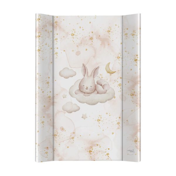 Hard Changing Mat Short (50x70) -  Ultra Light Sleepy Bunny