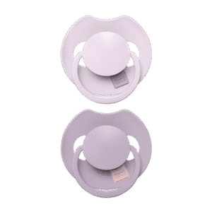 LOVI Prime Silicone Dynamic Soother 6-18m 2 pcs Lilac/Violet