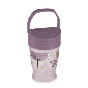 LOVI Cup with Straw JUNIOR 250ml Lovely Girl