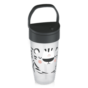 LOVI Cup with Straw ACTIVE 350ml Salt&Pepper