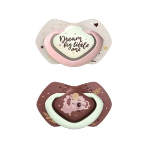 Canpol babies Silicone Symmetrical Glowing Soother 18m+ SLEEPY KOALA 2pcs