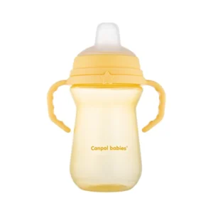 Canpol babies Cup with Silicone Spout FirstCup 250ml yellow