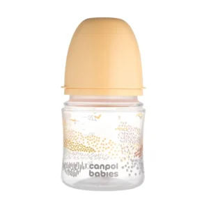 Canpol babies Anti-Colic Bottle EasyStart 120ml MOUNTAINS beige