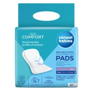 Breathable Hygiene Postpartum Pads Night 10 pcs