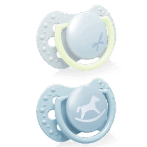 LOVI Silicone Dynamic Soother 0-2m 2 pcs Baby Shower Boy