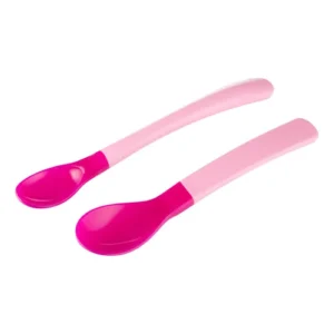 Canpol babies Set of Magic Color Changing Spoons 2 pcs pink