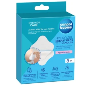 Canpol babies Hydrogel Soothing Breast Pads with Lanolin 8 pcs