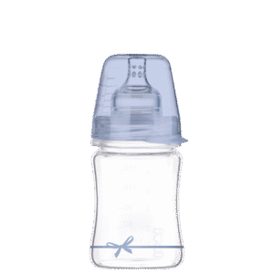 LOVI Glass Bottle DIAMOND GLASS 150 ml Baby Shower boy