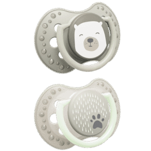 LOVI Silicone Dynamic Soother 3-6m 2 pcs Buddy Bear