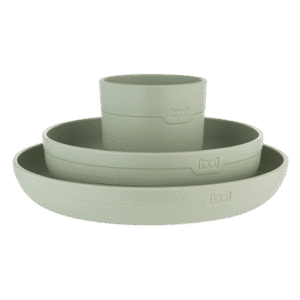 LOVI Tableware Set with Cup Pistachio​