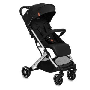 MOMI ESTELLE LIGHT STROLLER - BLACK/SILVER